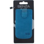Senza Suede Slide Case Deep Turquoise Size M