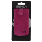 Senza Suede Slide Case Hot Pink Size XXL