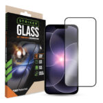 Striker D3O Xtreme Impact Glass Screen Protector - Black Frame - Apple iPhone 13/13 Pro/14/16e/17e