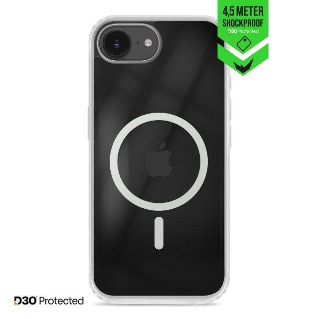 Striker X-Core - D3O Xtreme Impact Mag Case - Clear - Apple iPhone 16e/17e Striker X-Core - D3O Xtreme Impact Mag Case - Clear - Apple iPhone 16e/17e - Image 1