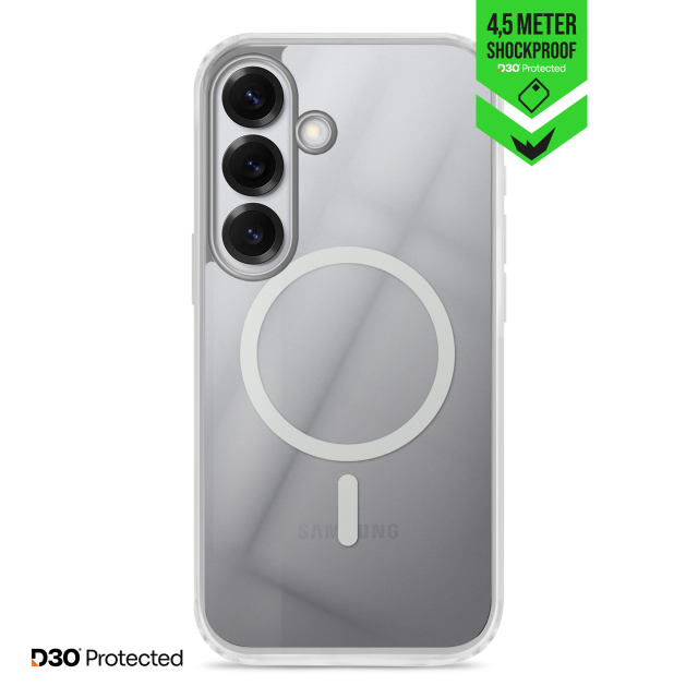Striker X-Core - D3O Xtreme Impact Mag Case - Clear - Samsung S25 5G Striker X-Core - D3O Xtreme Impact Mag Case - Clear - Samsung S25 5G - Image 1