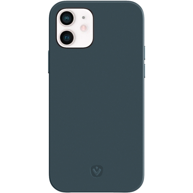 Valenta Leather Back Cover Snap Luxe Apple iPhone 12 Mini Blue Valenta Leather Back Cover Snap Luxe Apple iPhone 12 Mini Blue - Image 1