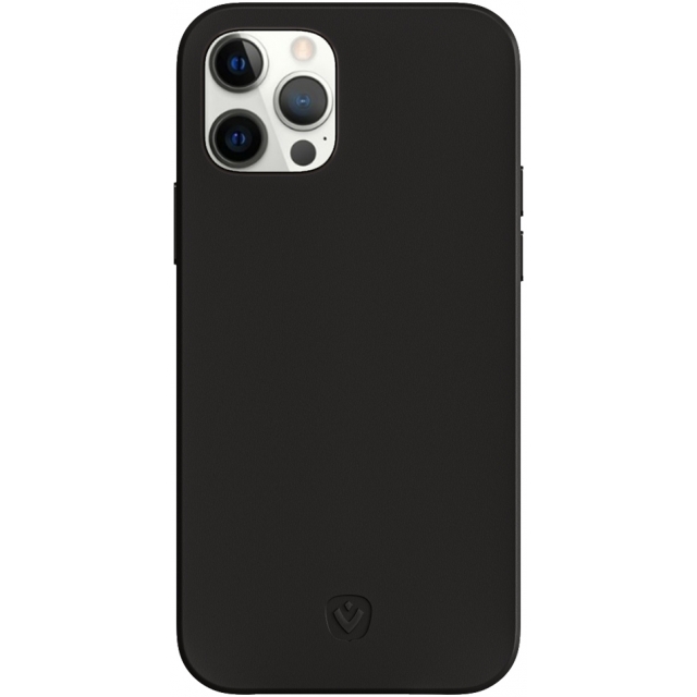 Valenta Leather Back Cover Snap Luxe Apple iPhone 12 Pro Max Black Valenta Leather Back Cover Snap Luxe Apple iPhone 12 Pro Max Black - Image 1