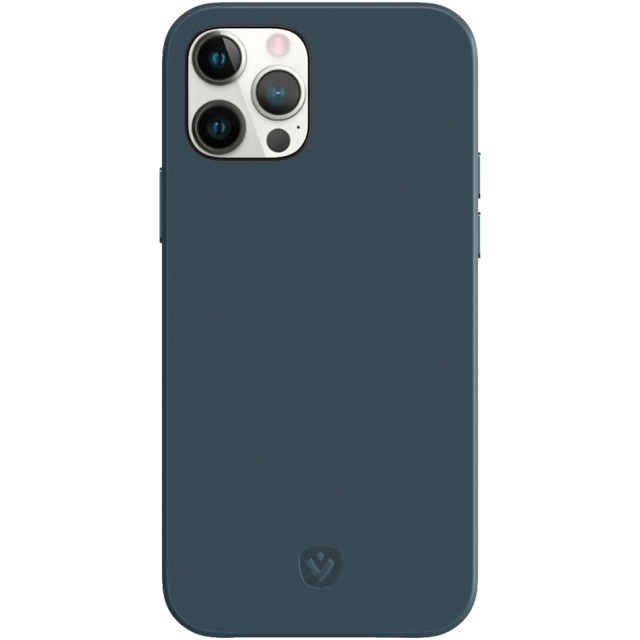 Valenta Leather Back Cover Snap Luxe Apple iPhone 12 Pro Max Blue Valenta Leather Back Cover Snap Luxe Apple iPhone 12 Pro Max Blue - Image 1