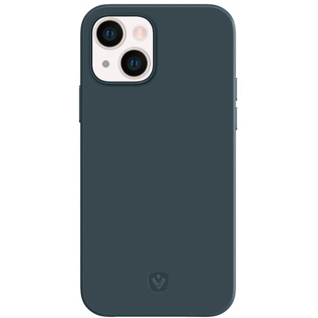 Valenta Leather Back Cover Snap Luxe Apple iPhone 13 Blue Valenta Leather Back Cover Snap Luxe Apple iPhone 13 Blue - Image 1