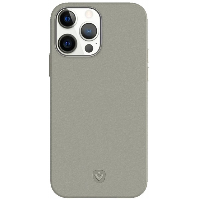 Valenta Leather Back Cover Snap Luxe Apple iPhone 13 Pro Grey Valenta Leather Back Cover Snap Luxe Apple iPhone 13 Pro Grey - Image 1