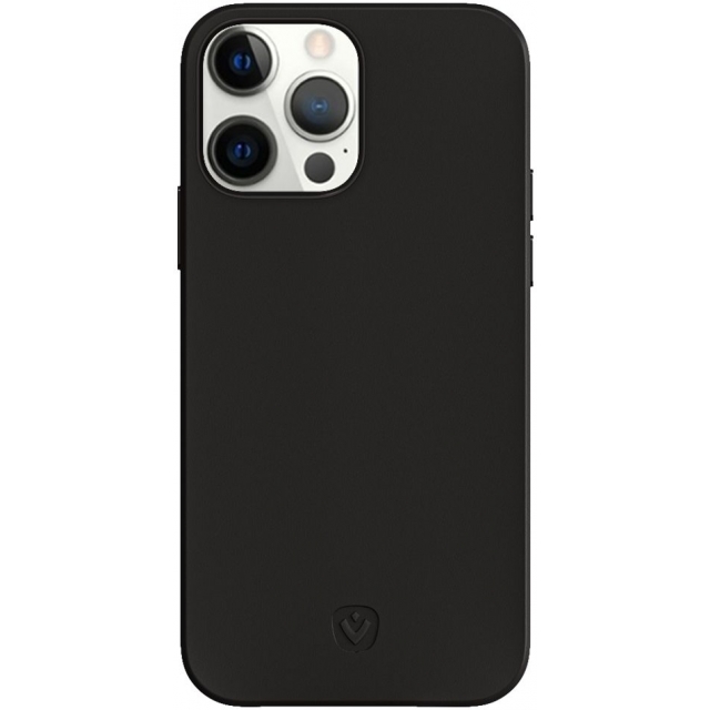Valenta Leather Back Cover Snap Luxe Apple iPhone 13 Pro Max Black Valenta Leather Back Cover Snap Luxe Apple iPhone 13 Pro Max Black - Image 1