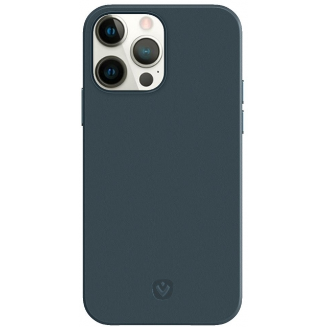 Valenta Leather Back Cover Snap Luxe Apple iPhone 13 Pro Max Blue Valenta Leather Back Cover Snap Luxe Apple iPhone 13 Pro Max Blue - Image 1