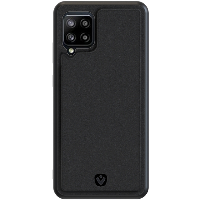 Valenta Leather Back Cover Snap Samsung Galaxy A42/A42 5G Black Valenta Leather Back Cover Snap Samsung Galaxy A42/A42 5G Black - Image 1