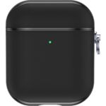 Valenta Leather Snap Case Apple Airpods Gen 1/2 Black