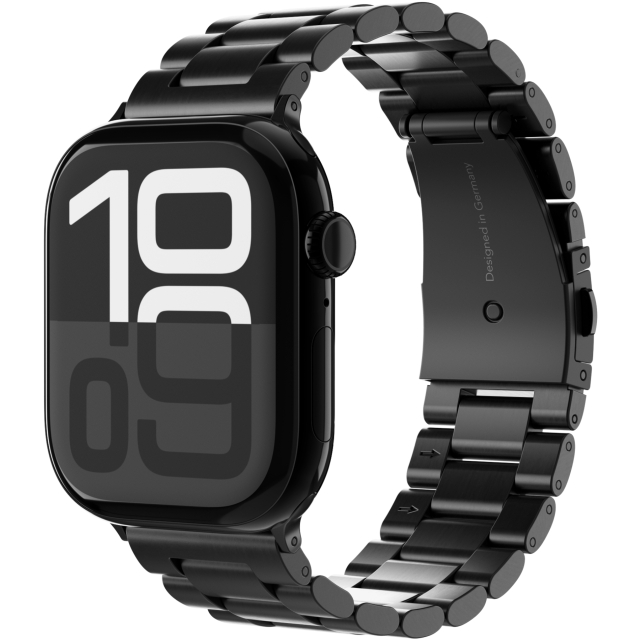 Vonmählen Link Bracelet 2 For Apple Watch 40 - 41 - 42mm One Size Black Vonmählen Link Bracelet 2 For Apple Watch 40 - 41 - 42mm One Size Black - Image 1