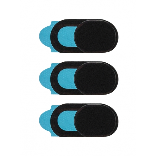 Xccess Selfie Camera Privacy Cover for Mobile Black (3-pack) Xccess Selfie Camera Privacy Cover for Mobile Black (3-pack) - Image 1