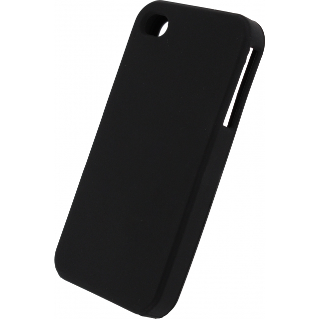 Xccess Silicone Case Apple iPhone 4 Black Xccess Silicone Case Apple iPhone 4 Black - Image 1