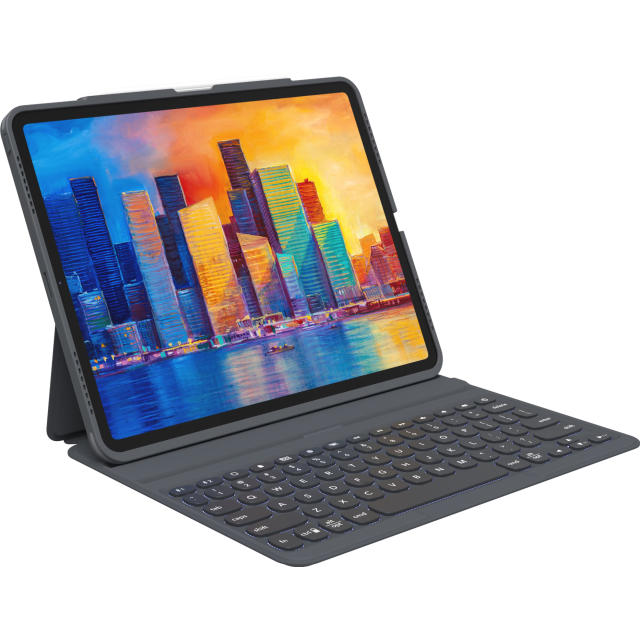 ZAGG Pro Keys Bluetooth Keyboard Case for Apple iPad 10.2 (2019/2020/2021) AZERTY Black ZAGG Pro Keys Bluetooth Keyboard Case for Apple iPad 10.2 (2019/2020/2021) AZERTY Black - Image 1
