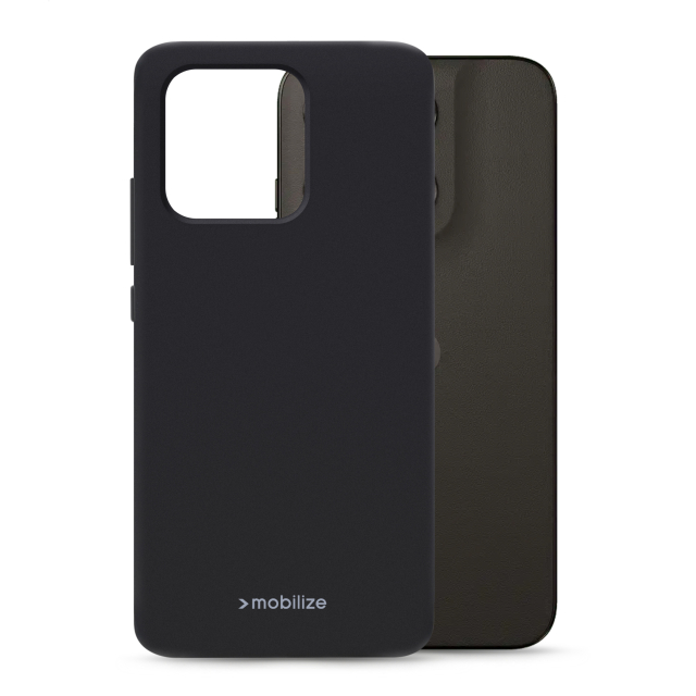 Mobilize Rubber Gelly Case Motorola Moto G57 Power/G67 Power Matt Black Mobilize Rubber Gelly Case Motorola Moto G57 Power/G67 Power Matt Black - Image 1