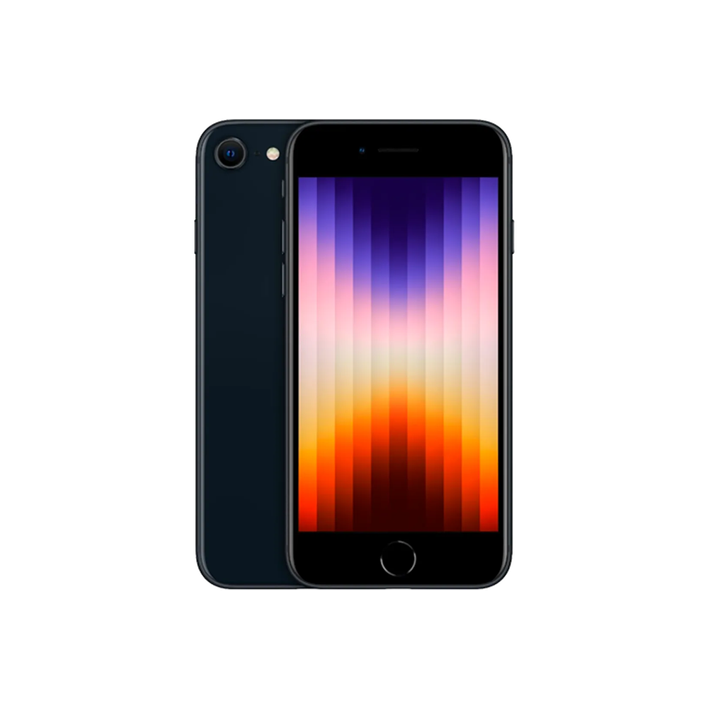 Apple iPhone SE 2022 64GB Zwart 3 Apple iPhone SE 2022 64GB Zwart - Afbeelding 1