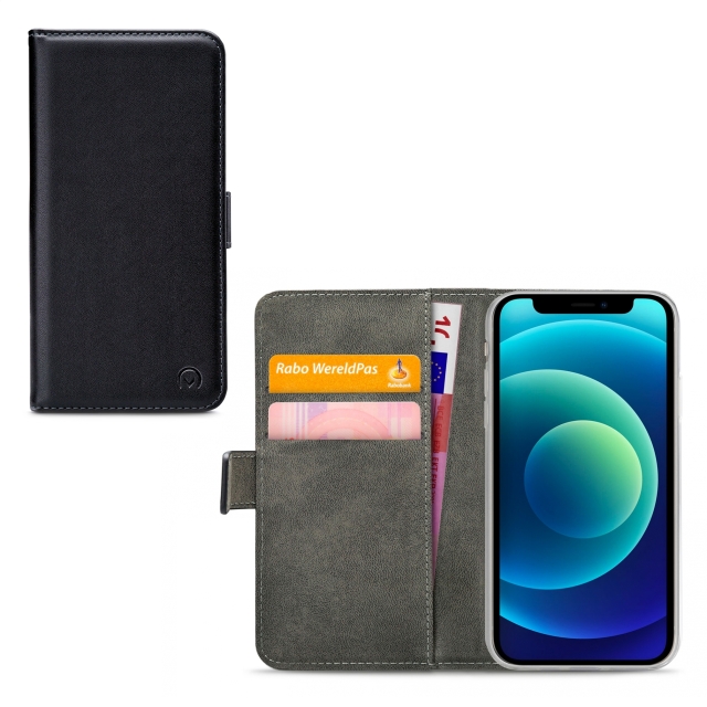 Mobilize Classic Gelly Wallet Book Case Apple iPhone 12 Mini Black Mobilize Classic Gelly Wallet Book Case Apple iPhone 12 Mini Black - Afbeelding 1