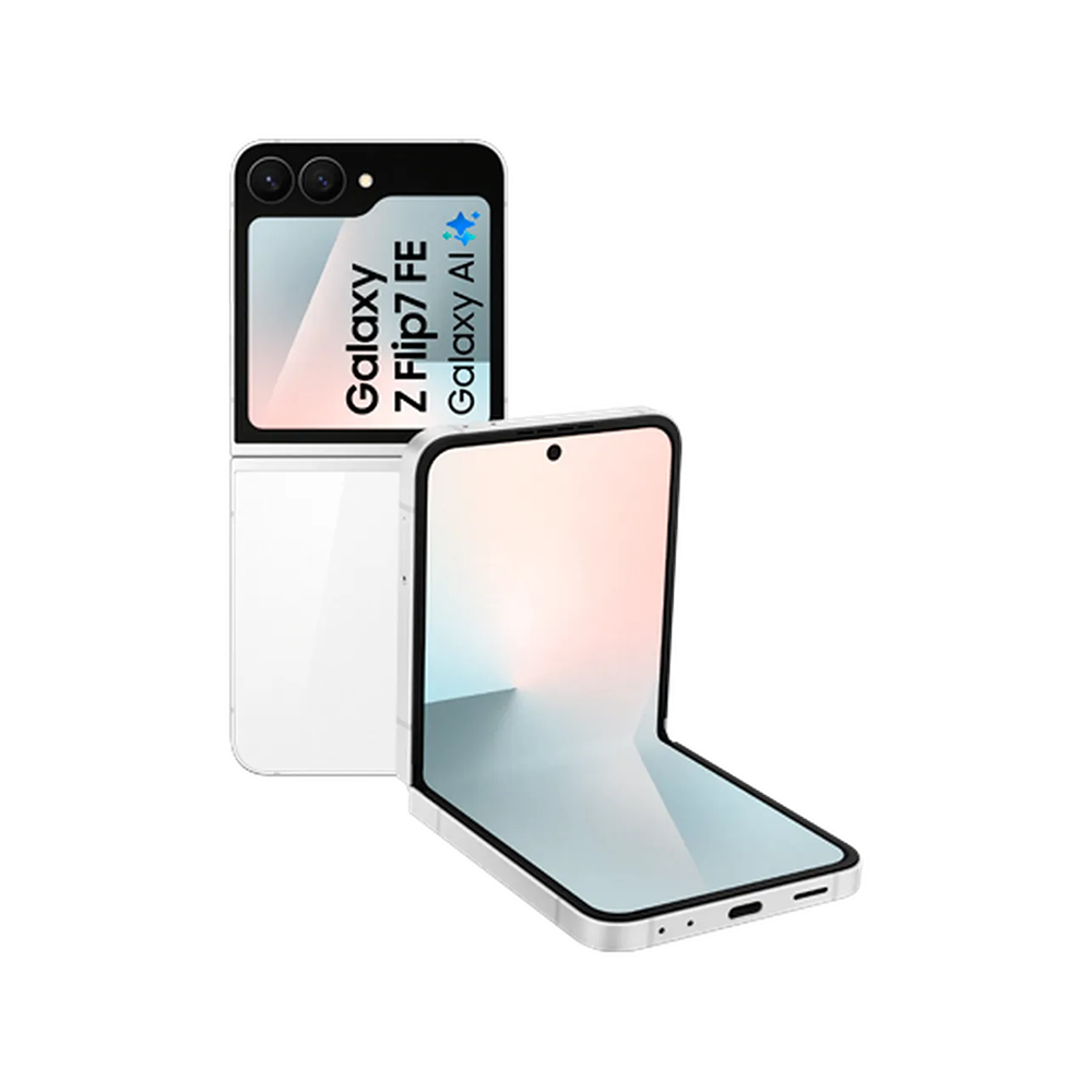 Samsung Galaxy Z Flip 7 FE Wit Samsung Galaxy Z Flip 7 FE 256GB Wit - Afbeelding 1